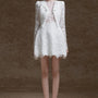 Dilys Cropped Long Sleeved Lace Jacket - MEAN BLVD