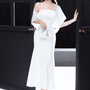 Dissey Trumpet Camisole Chanel Midi Dress - MEAN BLVD