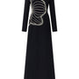 Distnx A-line Back Zipper Velvet Satin Floor Length Ao Dai - MEAN BLVD