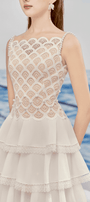 Diva Layered Sleeveless Lace Midi Dress - MEAN BLVD