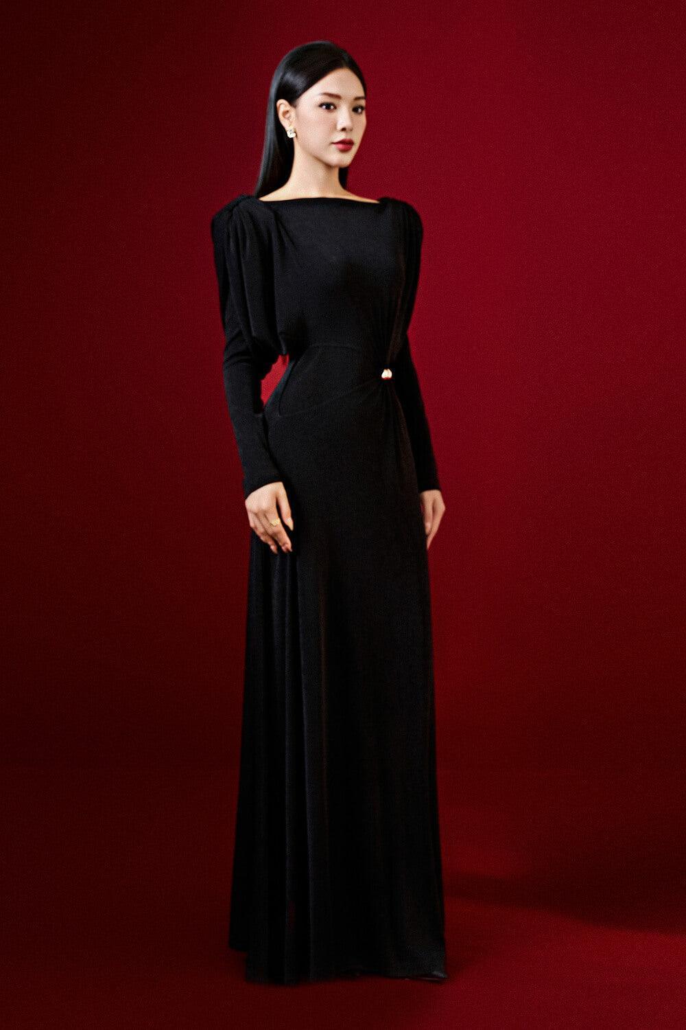 diva maxi dresses The Dotty Diva Maxi Black L