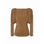 Diva Straight Long Sleeved Knitted Fabric Top - MEAN BLVD