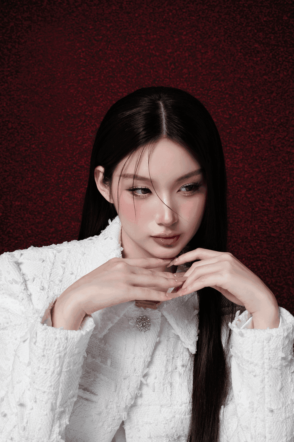 Donna Straight Square Shoulder Tweed Blazer - MEAN BLVD