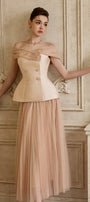 Dorell Peplum Set - MEAN BLVD