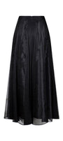 Dragon A-line Draped Organza Maxi Skirt - MEAN BLVD