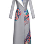 Dragon Sheath Round Neck Hopsacking Calf Length Ao Dai - MEAN BLVD