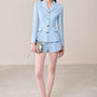 Dulin Straight Side Pocket Linen Cotton Shorts - MEAN BLVD