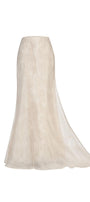 Duong Mermaid Ribbed Organza Floor Length Skirt - MEAN BLVD