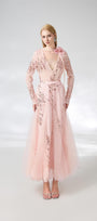 Edgar Gored Long Sleeved Organza Satin Ankle Length Set - MEAN BLVD