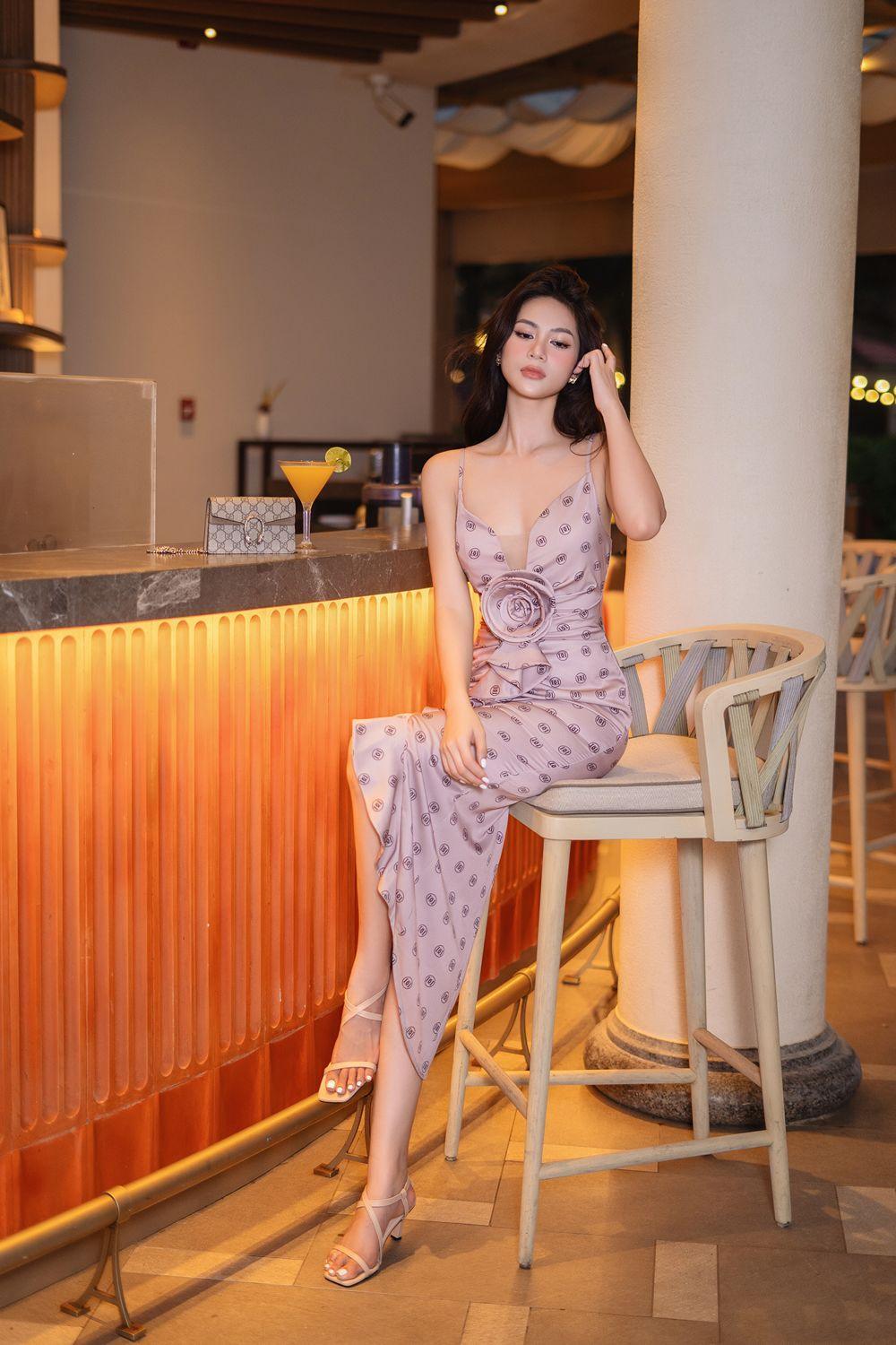 Eirly Sarong Sleeveless Silk Midi Dress - MEAN BLVD