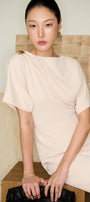 Eleanor Boat Neck Midi Dress - MEAN BLVD