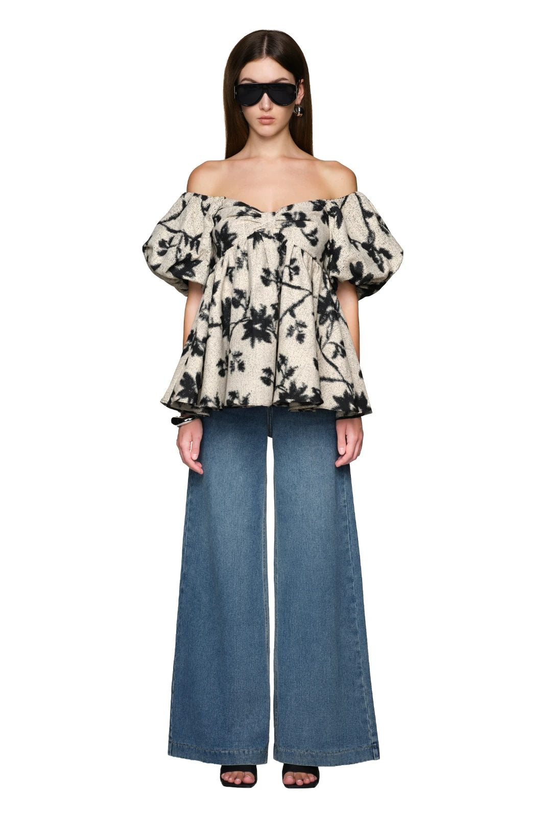 Eleanor Puff Sleeve Top - MEAN BLVD