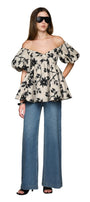 Eleanor Puff Sleeve Top - MEAN BLVD