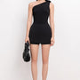Eleanore Bodycon One Shoulder Rayon Top - MEAN BLVD