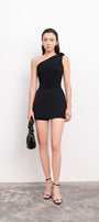 Eleanore Bodycon One Shoulder Rayon Top - MEAN BLVD