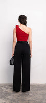 Eleanore Bodycon One Shoulder Rayon Top - MEAN BLVD