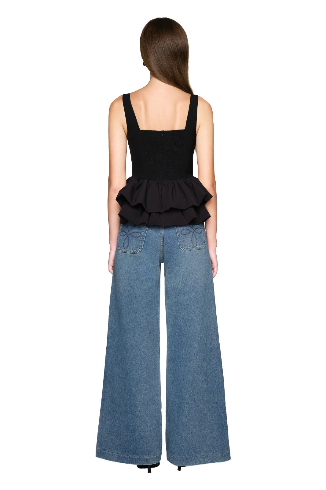 Elena Square Neck Top - MEAN BLVD