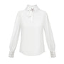 Eleonora Straight Cuff Sleeved Rayon Shirt - MEAN BLVD