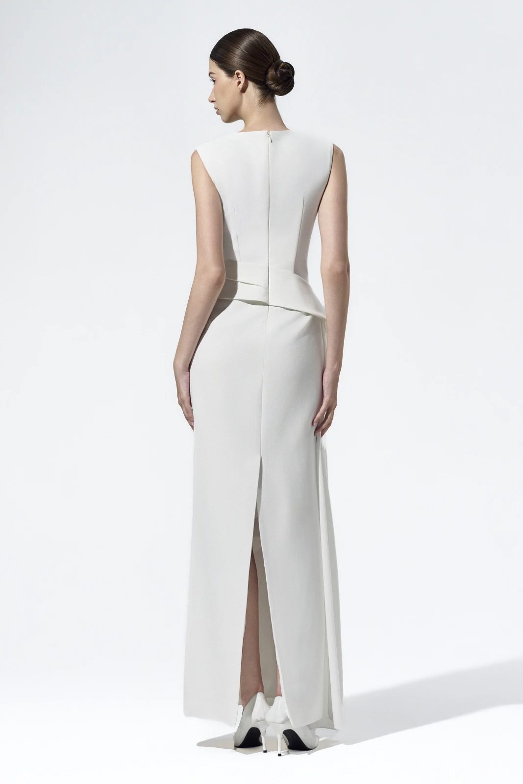 Elise Draped Bodice Maxi Dress - MEAN BLVD