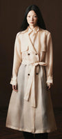 Elise Collared Trench Coat - MEAN BLVD