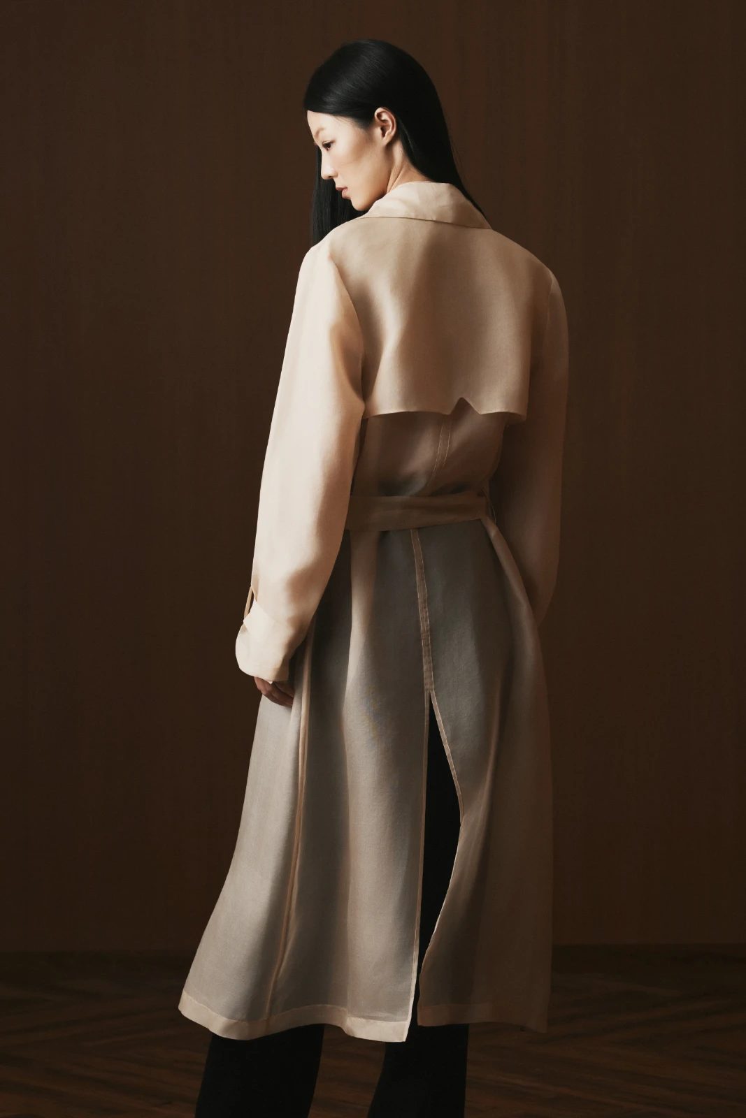 Elise Collared Trench Coat - MEAN BLVD