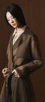 Elise Collared Trench Coat - MEAN BLVD