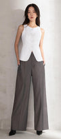 Ellis Structured Button Linen Vest - MEAN BLVD