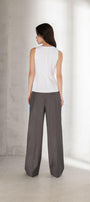 Ellis Structured Button Linen Vest - MEAN BLVD