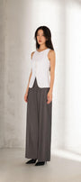 Ellis Structured Button Linen Vest - MEAN BLVD