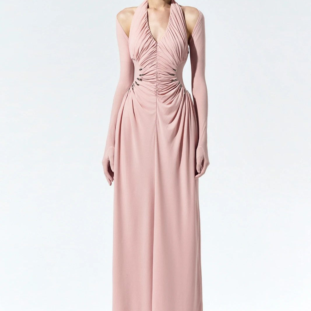 Elodie Ruched Bodice Maxi Dress - MEAN BLVD