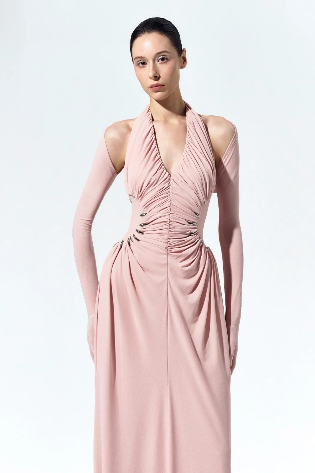 Elodie Ruched Bodice Maxi Dress - MEAN BLVD
