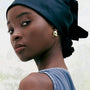 Elongated Bandana Crepe Scarf - MEAN BLVD