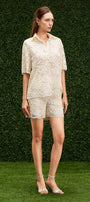 Ember Straight V-Neck Lace Top - MEAN BLVD