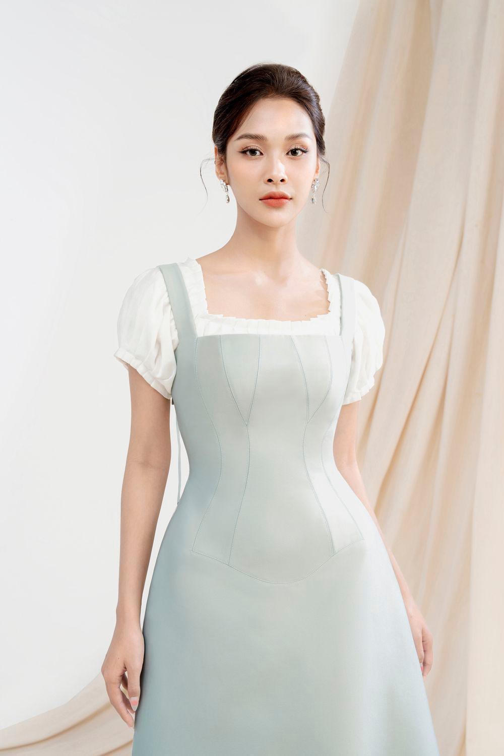 strappy knee length dress LASCANA Tropical Jersey Summer Knee-Length Wrap Dress