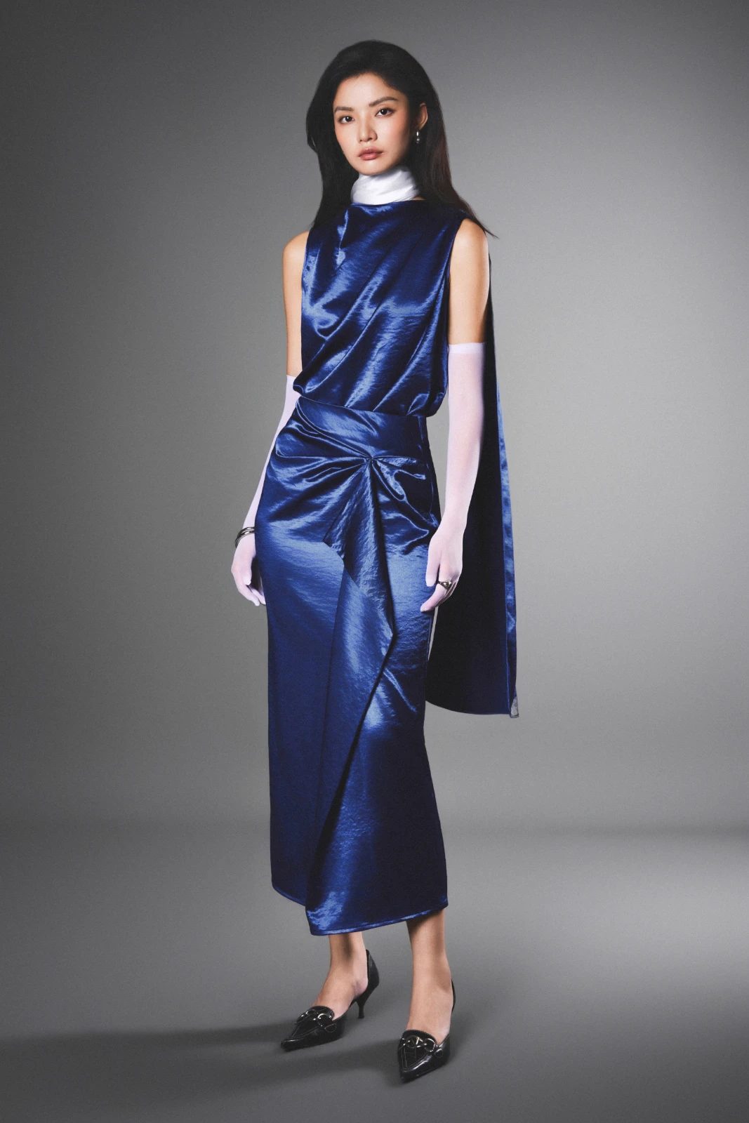 Emmeline Draped Skirt - MEAN BLVD