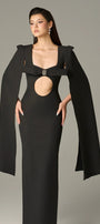 Empowering Cutout Maxi Dress - MEAN BLVD