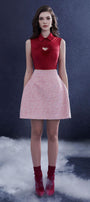 Enigma A-line Pleated Felt Mini Set - MEAN BLVD