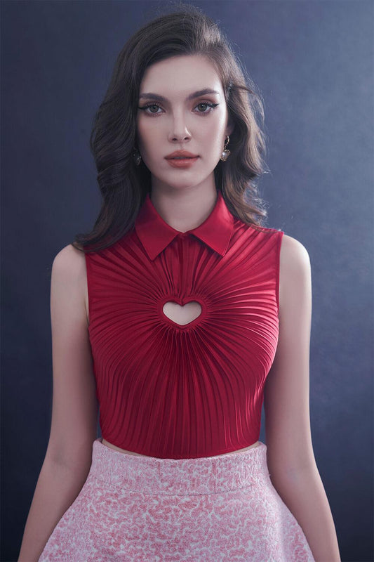 Enigma A-line Pleated Felt Mini Set - MEAN BLVD