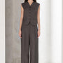 Ensley Straight Welt Pocket Polycotton Vest - MEAN BLVD