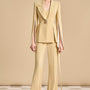 Esteban A-line V-Neck Polyester Blazer - MEAN BLVD