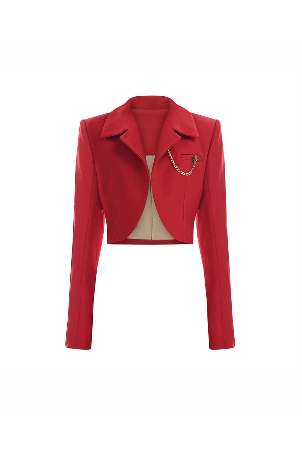 Ester Cropped Jacket - MEAN BLVD