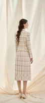 Esther Adele Fit and Flare Notch Lapel Linen Jacket - MEAN BLVD