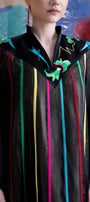 Evander Straight V-Neck Organza Floor Length Dress - MEAN BLVD