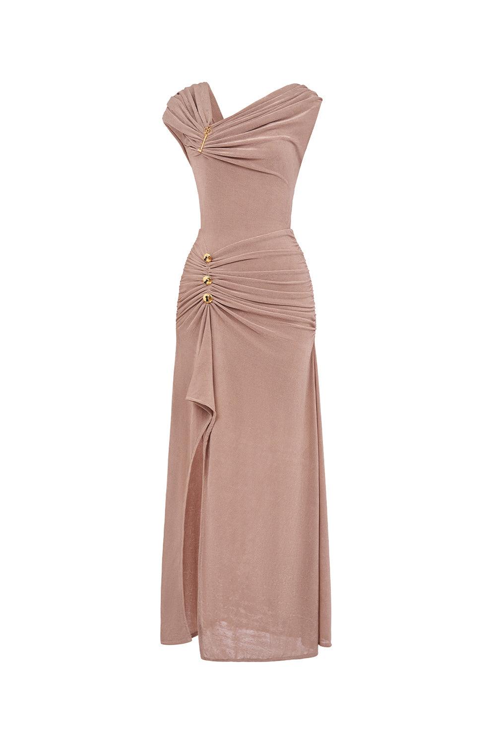 evelyn maxi dress Evelyn Halter Maxi Dress