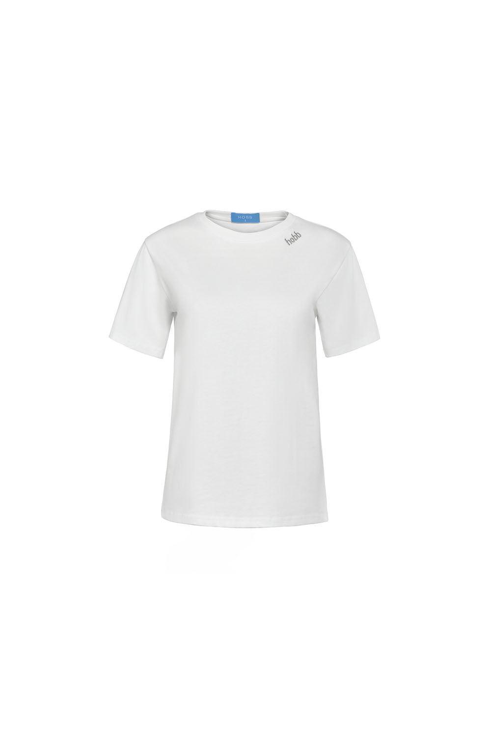 Evelyn Straight Short Sleeved Cotton Top - MEAN BLVD