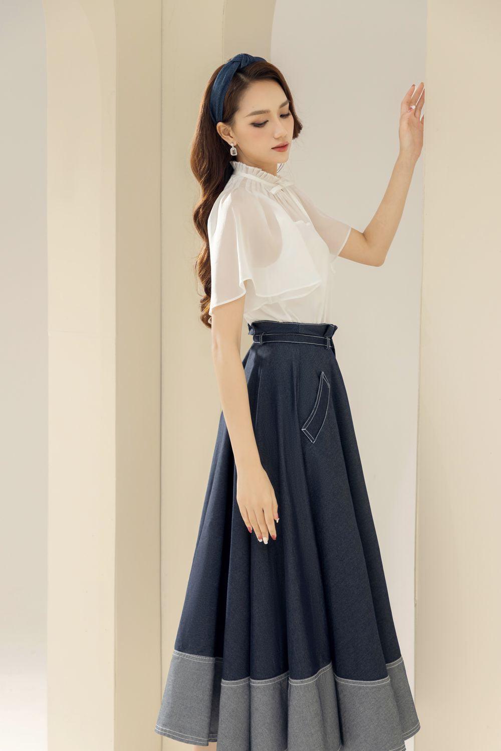 Évora Straight Flutter Sleeved Cotton Viscose Top - MEAN BLVD