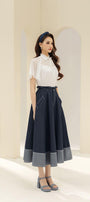 Évora Straight Flutter Sleeved Cotton Viscose Top - MEAN BLVD