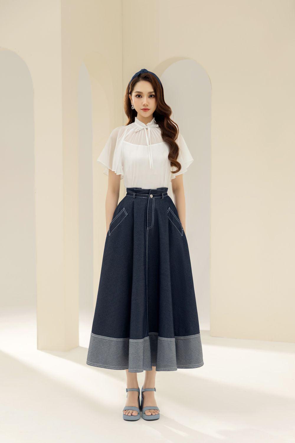 Évora Straight Flutter Sleeved Cotton Viscose Top - MEAN BLVD