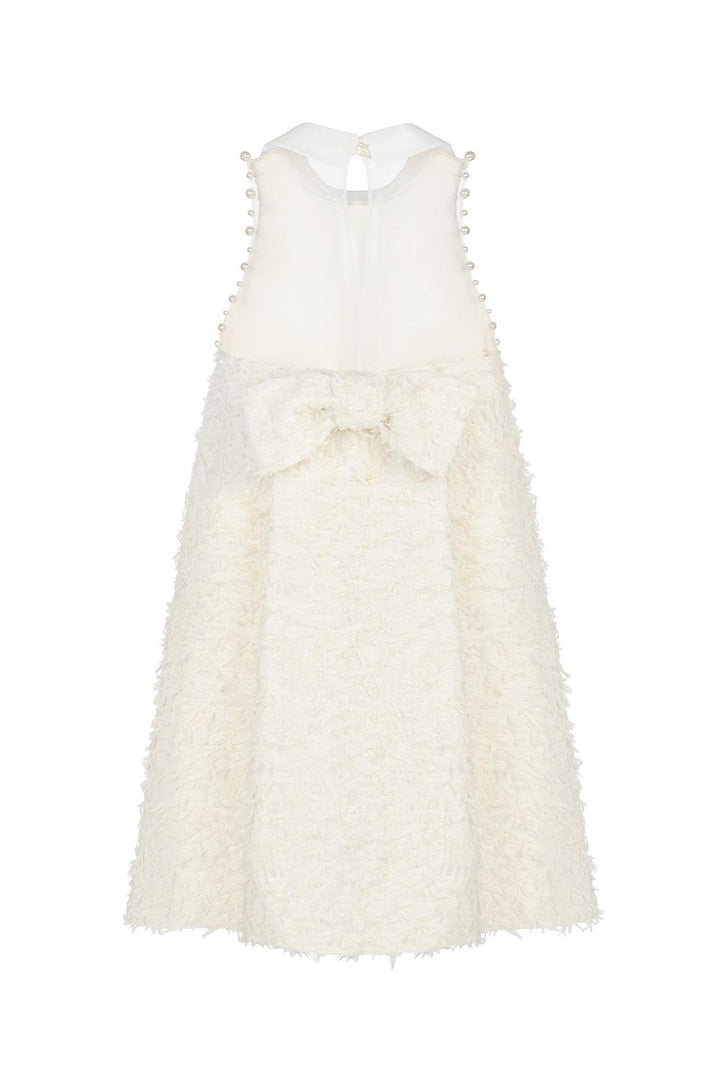 Fleur Trapezoid Sleeveless Tweed Mini Dress - MEAN BLVD