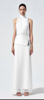 Floriane High Neck Maxi Dress - MEAN BLVD